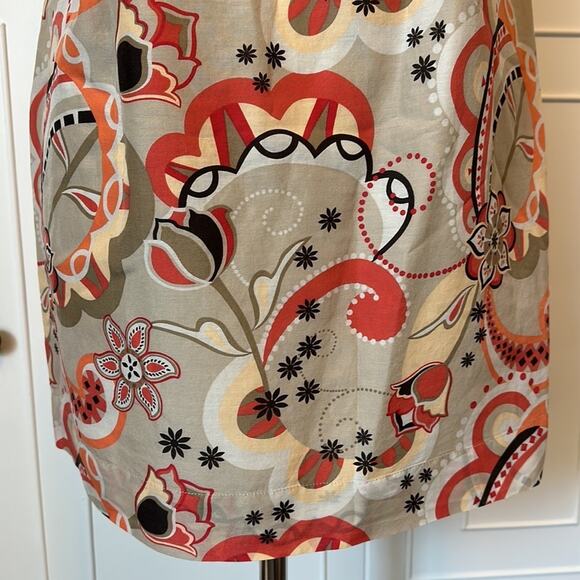 Halogen Multicolor Patterned Mini Dress - Picture 6 of 15